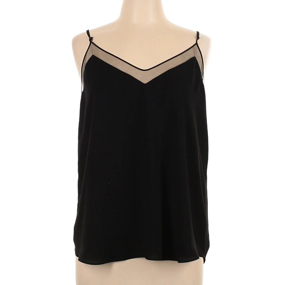 Babaton Black Sleeveless Blouse